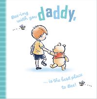 Tap to view Winnie The Pooh Daddy Square Father's Day Card
