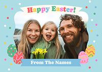 Tap to view Happy Easter from the Family Landscape Photo Card