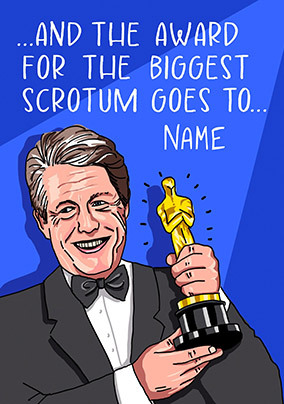 Topical Award Personalised Birthday Card