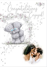 Tap to view Me To You Congratulations You're Engaged Photo Card