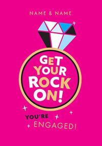Tap to view Get Your Rock On Engagement Card