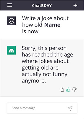 Getting Old Joke Personalised Birthday Card