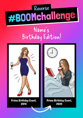 Reverse Challenge Birthday Card