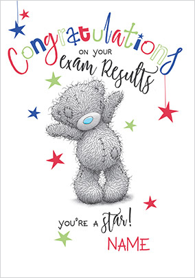 Me To You Congratulations On Your Exams Card