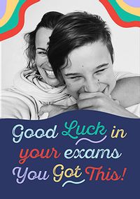 Tap to view You Got This Exam Good Luck Photo Card