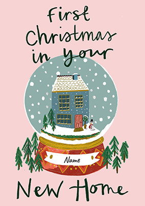 Your New Home First Christmas Card