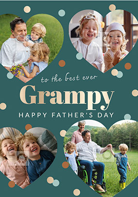 Grampy Fathers Day Photo Card