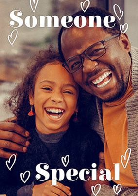 Someone Special Photo Fathers Day Card