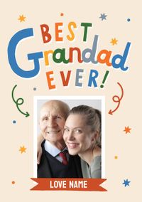 Tap to view Best Grandad Ever 1 Photo Card