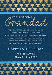 Tap to view For a Special Grandad Father's Day Card