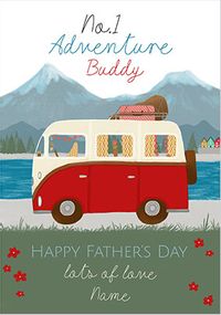 Tap to view Adventure Buddy Father's Day Card