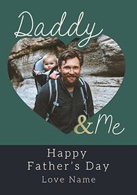 Tap to view Daddy & Me Father's Day Card