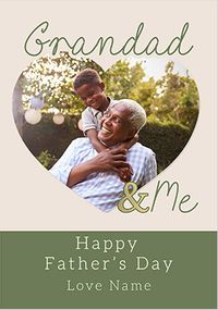 Tap to view Grandad & Me Father's Day Card