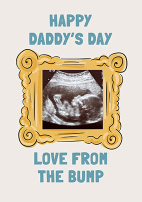 From The Bump Happy Father's Day Photo Card
