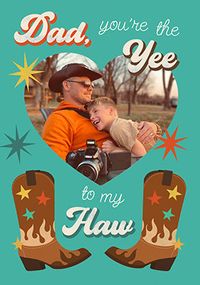 Tap to view Yee to my Haw Father's Day Photo Card