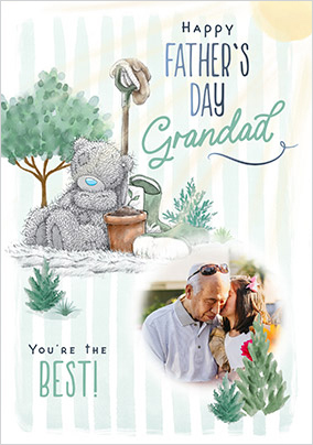 Me To You Grandad Father's Day Photo Card