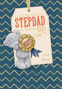 Tap to view Me To You Best Stepdad medal Father's Day Card