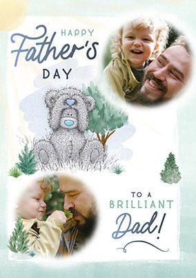 Me To You Happy Father's Day Multi Photo Card