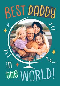 Tap to view Cancer Research UK Best Daddy In The World Father's Day Photo Card