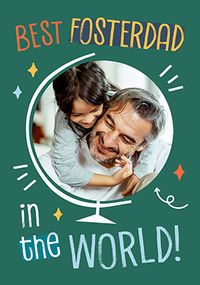 Tap to view Cancer Research UK Best Foster dad In The World Father's Day Photo Card