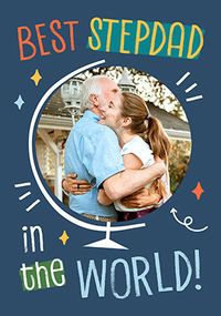 Tap to view Cancer Research UK Best Stepdad In The World Father's Day Photo Card