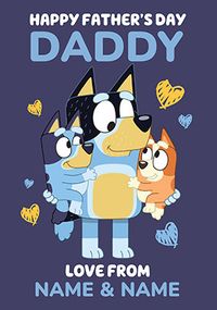 Tap to view Bluey Love From Us Daddy Father's Day Card