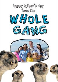 Tap to view From The Whole Gang Father's Day Photo Card