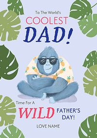 Tap to view World's Coolest Dad Father's Day Card