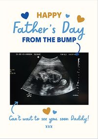 Tap to view Happy Father's Day from the Bump Photo Card