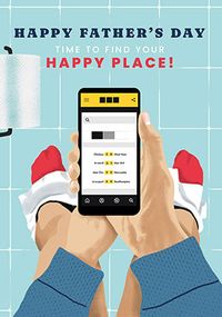 Tap to view Your Happy Place Father's Day Card