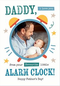 Tap to view Happy Father's Day from your Alarm Clock Photo Card
