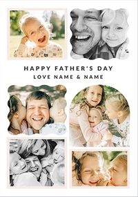 Tap to view 6 Photo Happy Father's Day Card