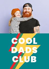 Tap to view Cool Dads Club Photo Father's Day Card
