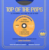 Tap to view Top of the Pops Personalised Square Father's Day Card