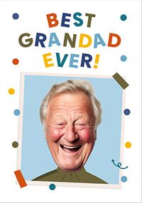 Tap to view Funky Faces Best Grandad Father's Day Photo Card