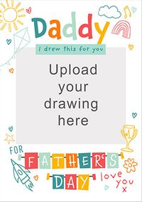 Tap to view Artwork Image Upload Father's Day Card
