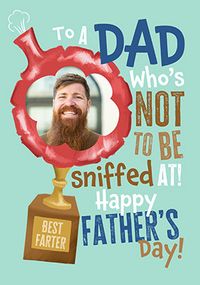 Tap to view Best Farter Photo Upload Father's Day Card