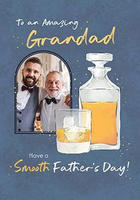 Tap to view Amazing Grandad Whiskey Photo Father's Day Card