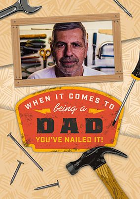 Photo of You've Nailed It Dad Father's Day Photo Card