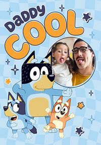Tap to view Bluey Daddy Cool Father's Day Photo Card