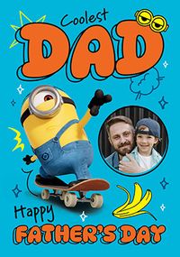 Tap to view Minions Coolest Dad Father's Day Photo Card