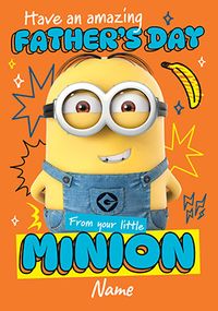 Tap to view From Your Little Minion Father's Day Card