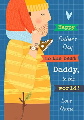 Photo of Best Daddy In The World Father's Day Card