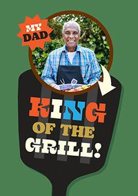 Tap to view King Of The Grill Photo Father's Day Card