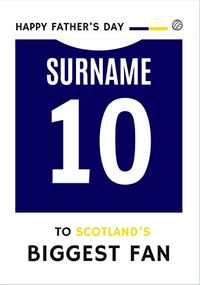 Tap to view To Scotland's Biggest Fan Father's Day Card