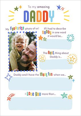 Photo of Handwrite The Details Father's Day Photo Card