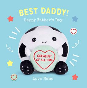 Photo of Swizzels Love Hearts Greatest Of All Time Dad Square Father's Day Card