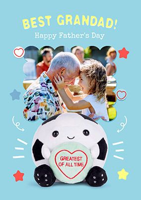 Photo of Swizzels Love Hearts Grandad GOAT Father's Day Photo Card