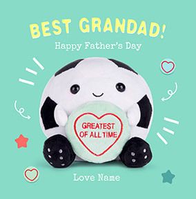 Photo of Swizzels Love Hearts Greatest Of All Time Grandad Square Father's Day Card