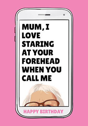 Video Call Birthday Card